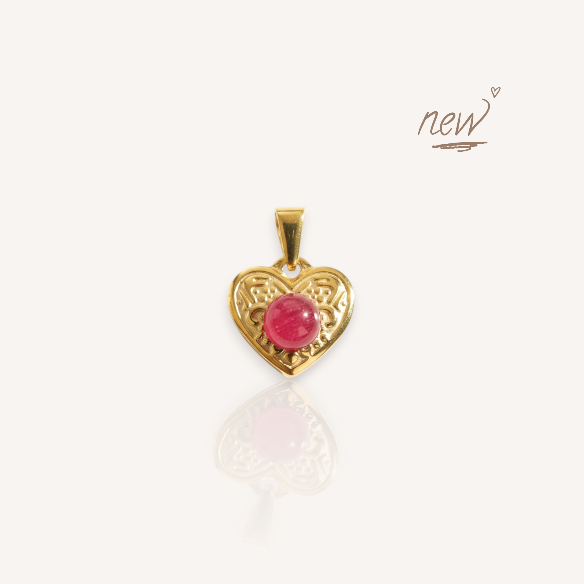 The Self-Love Heart Charm