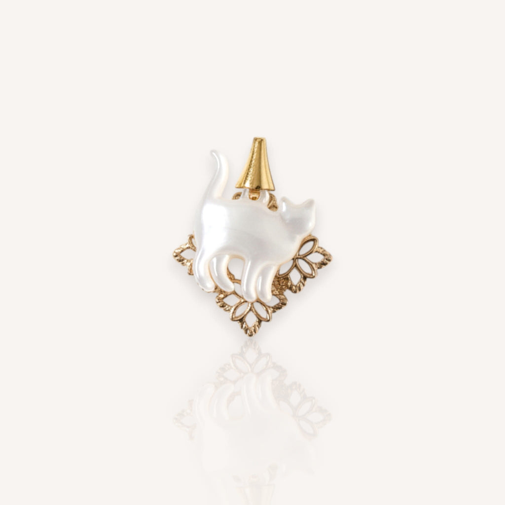 The Satin Cat's Charm Pendant