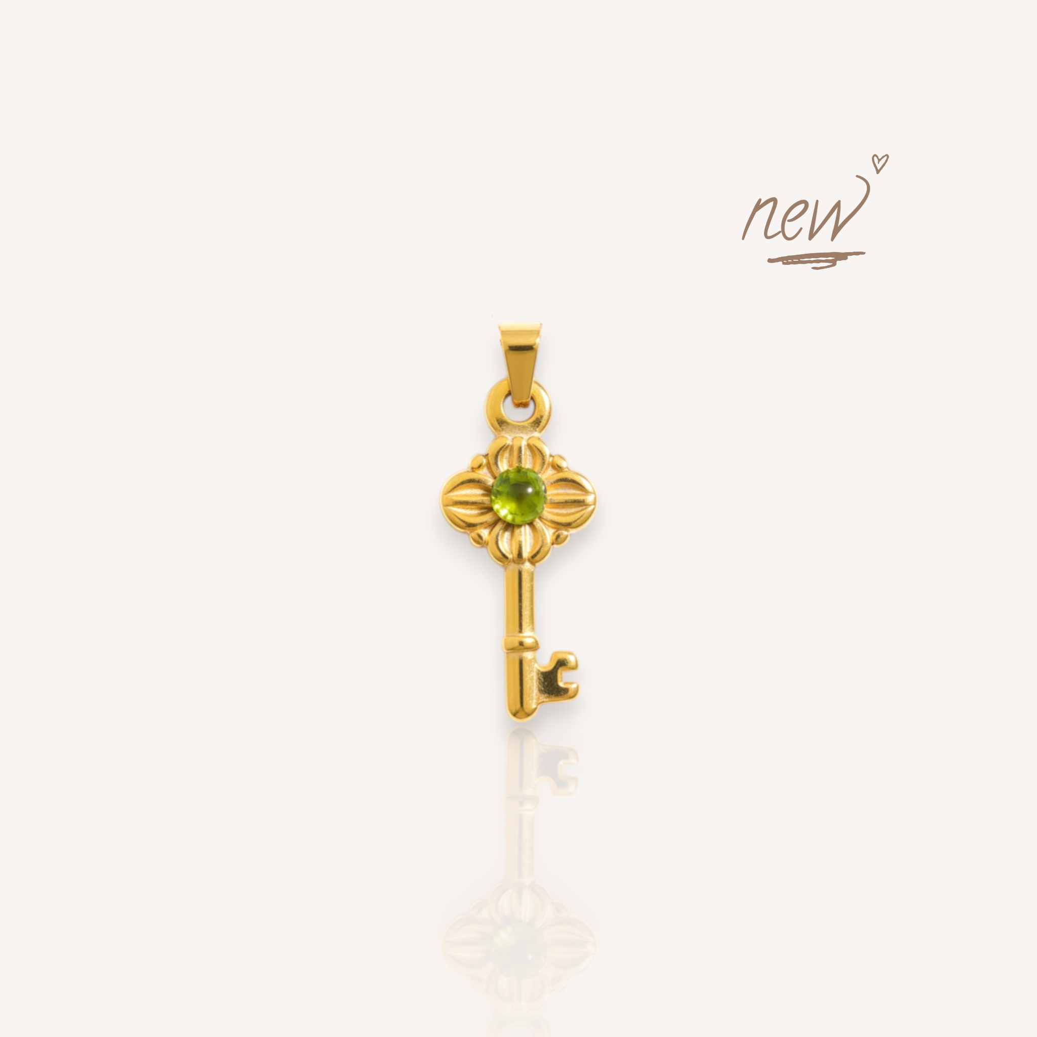 The Verdant Key Pendant
