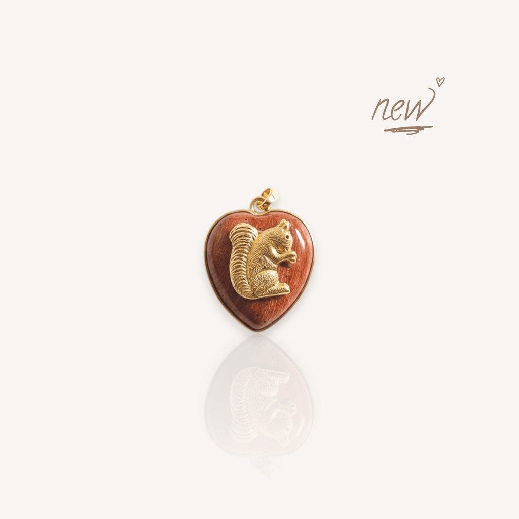 The Autumn Squirrel Pendant