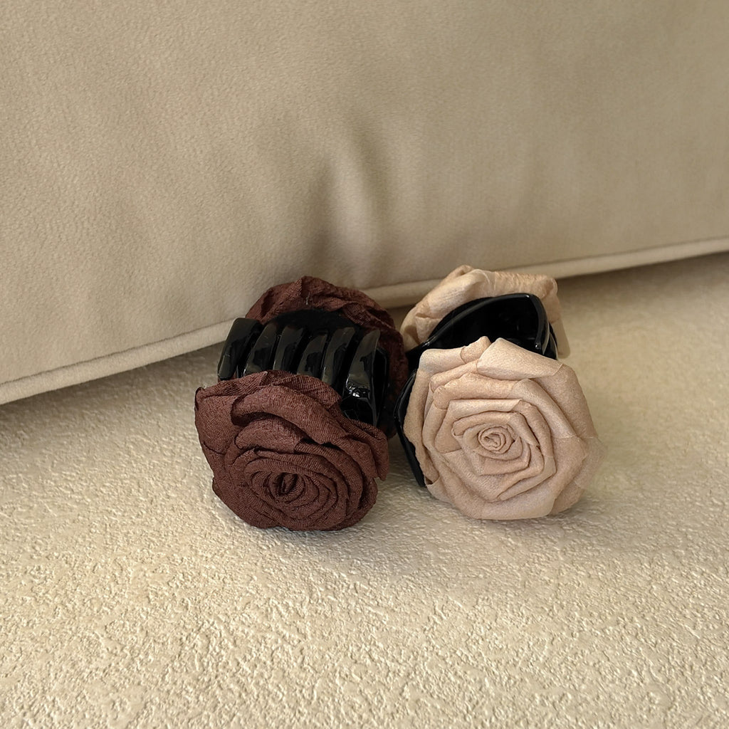 The Last Rose of Autumn Claw Clip