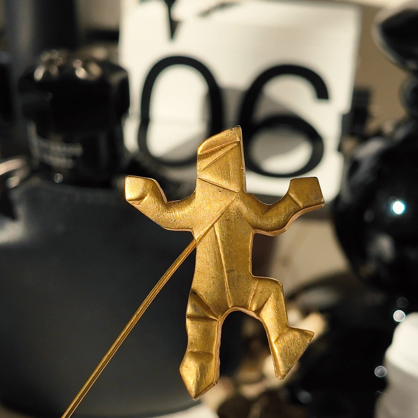 Van Wyk "Sisyphus" Modernist Brooch