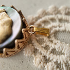 The "Bear Who Dreamed of Stars" pendant styled on an Ursa Major constellation map to emphasize its celestial, mythological aesthetic and its identity as a spirit guide.