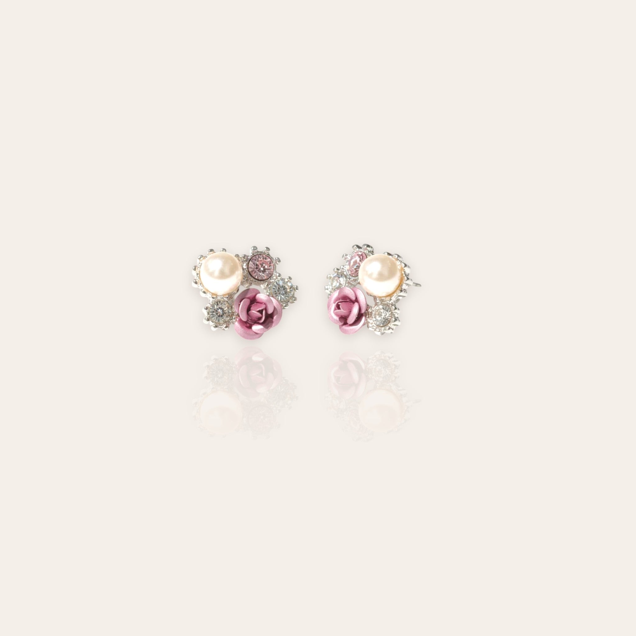 The Winter Rose Studs
