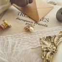 "The Mystical Pearl Weaver" Spider Brooch